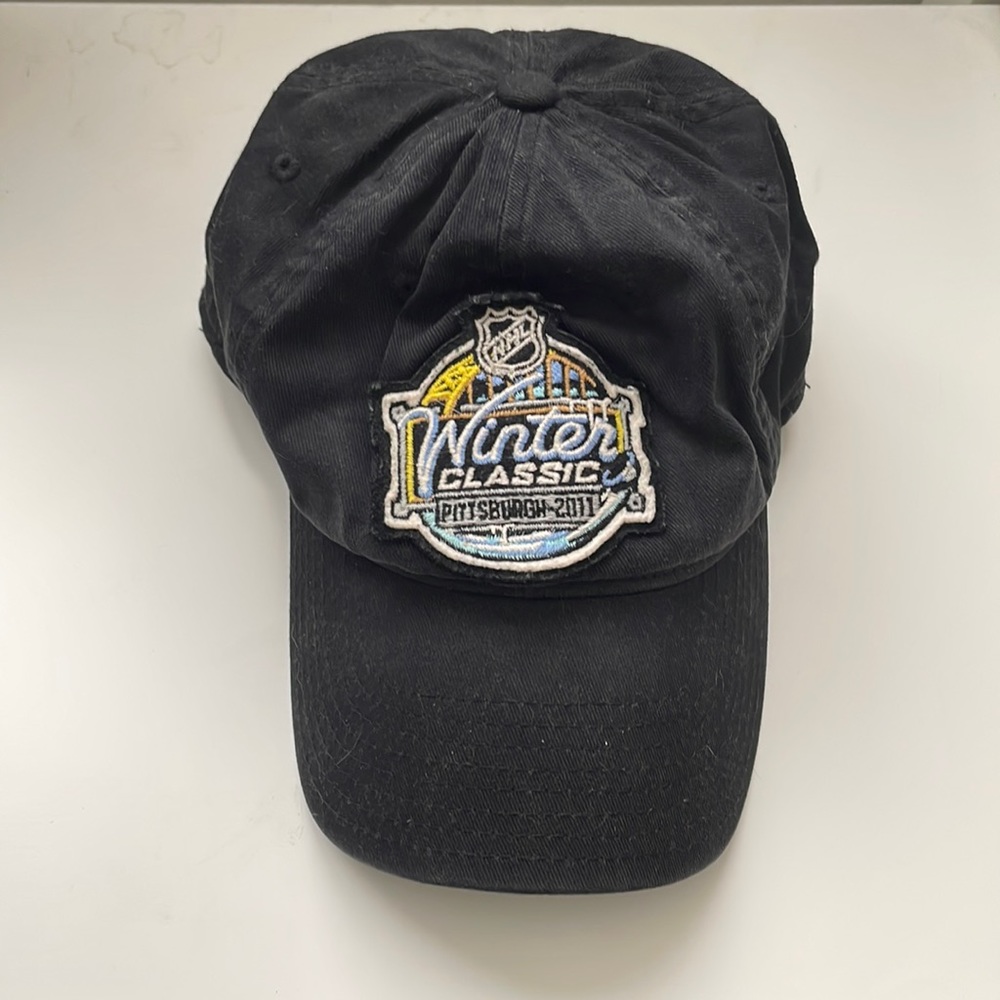 🆕Reebok NHL Winter Classic 2011 Pittsburgh Baseball Cap - Adult One Size